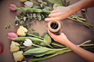 fleuriste-préparation