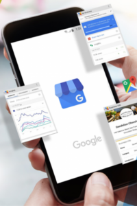 fin site créé avec fiche Google My Business